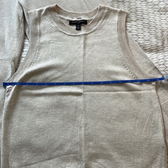 🌸 knit set / jumpsuit style 🧶 S cotton mix top pant beach holiday lounge vacay … - Picture 3 of 6